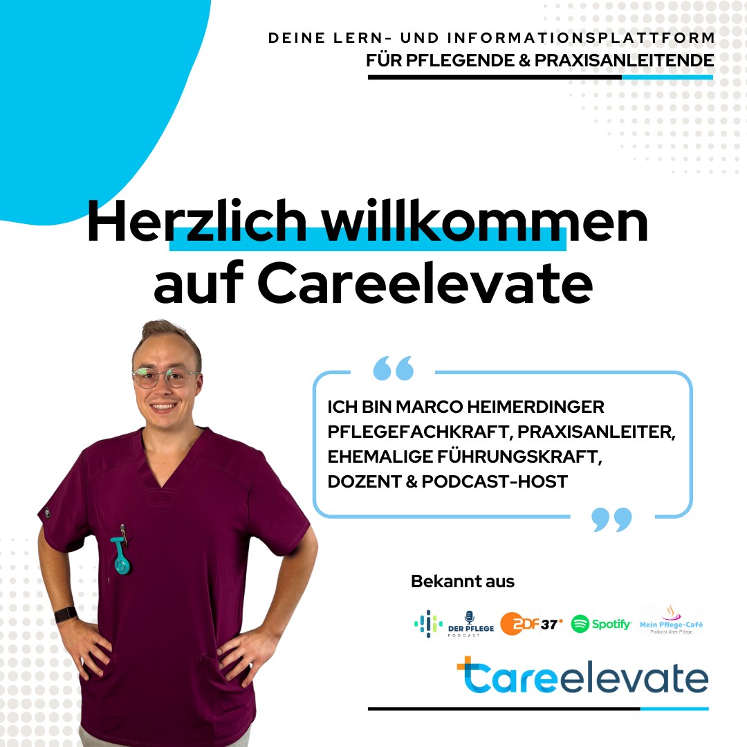 Careelevate - Lernplattform für Pflegende und Praxisanleitende Marco Heimerdinger